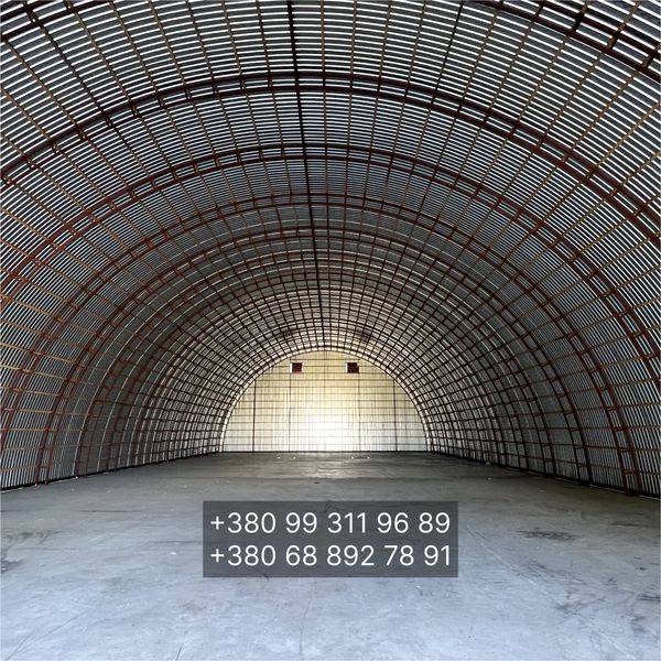 Ангар 18х40 (720 м²) під ключ ↑9м від  2100 грн/м2 А1840 фото