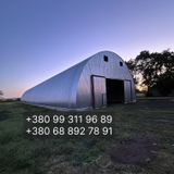 Ангар 18х60 (1080 м&sup2;) для зерна під ключ &uarr;9м від 2400 грн/м2 АA1860 фото